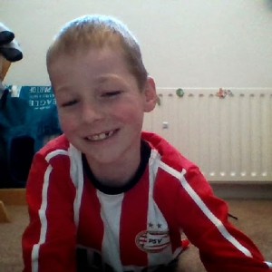 bart geerts in PSV tenue