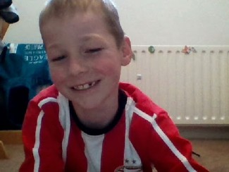 bart geerts in PSV tenue